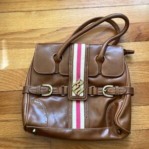 Vintage Rocawear Faux Leather Handbag Brown Y2K Streetwesr